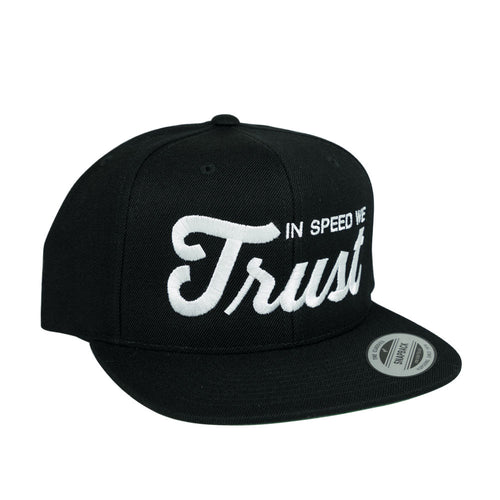 Snap Back "In Speed We Trust" Black