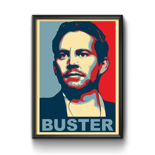 Obey The Buster Poster