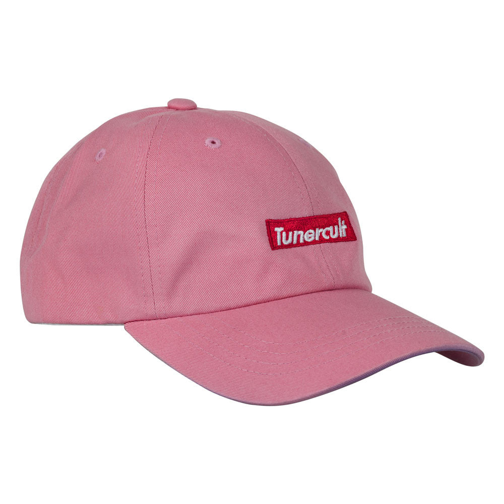 Dad Hat "Red Bar" Pink
