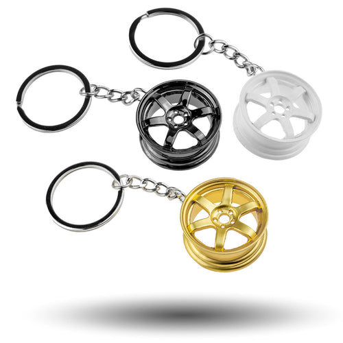 TE Wheel Keychain